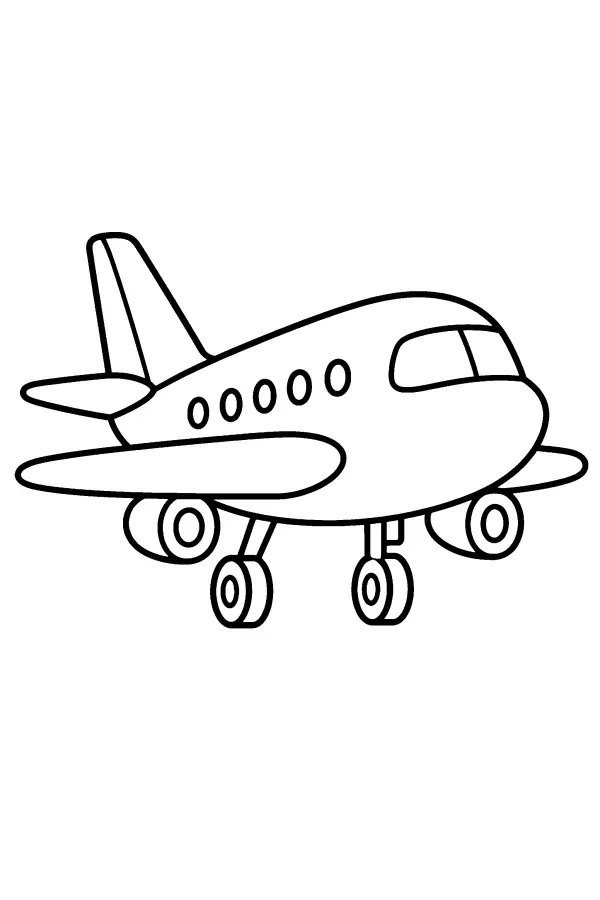 Airplane With Wheels