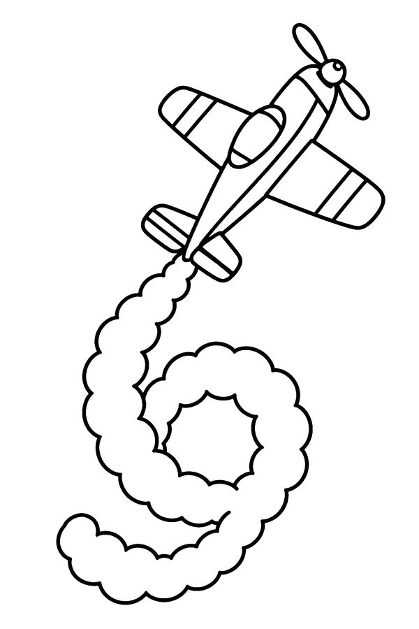 Climbing Stunt Plane