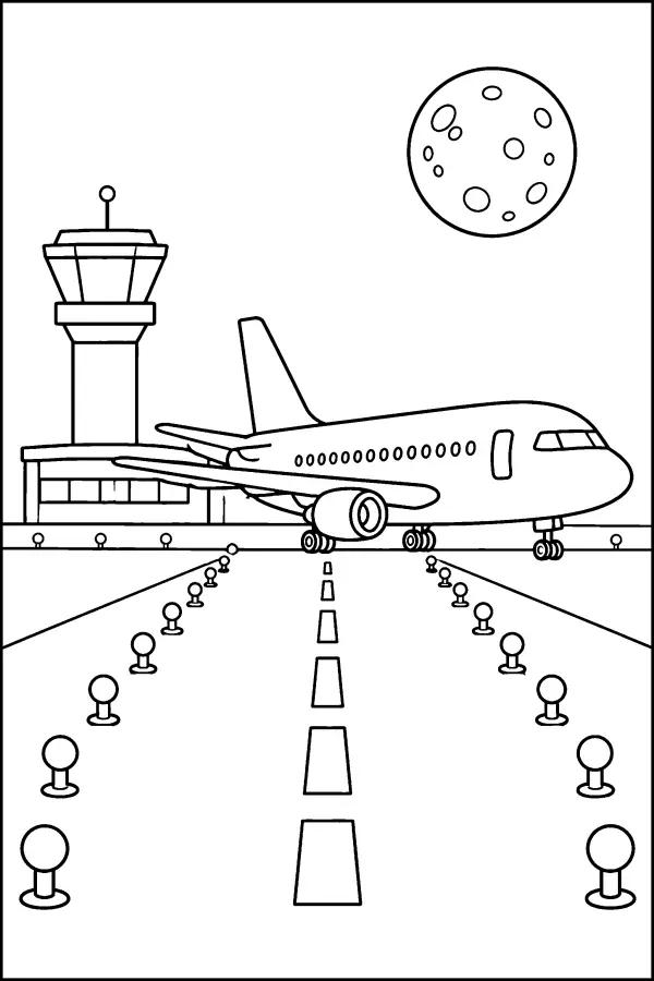 Moonlit Runway