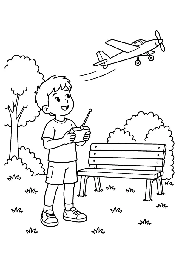 Remote Plane Park