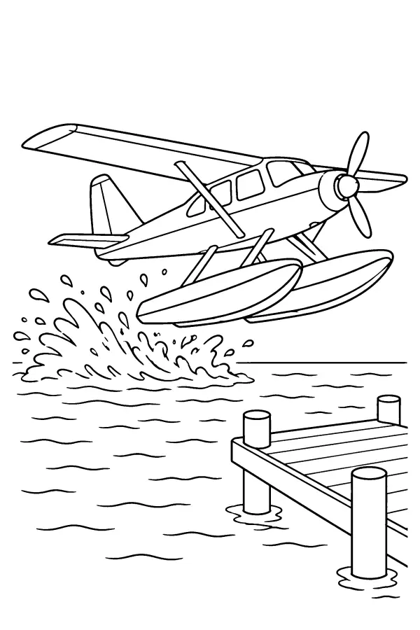 Seaplane Takeoff