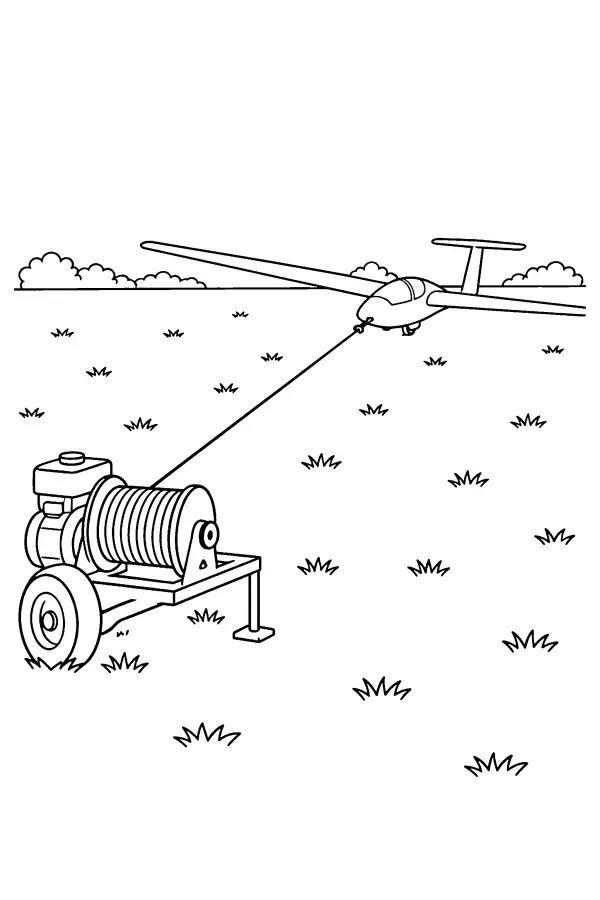 Winch Glider Launch