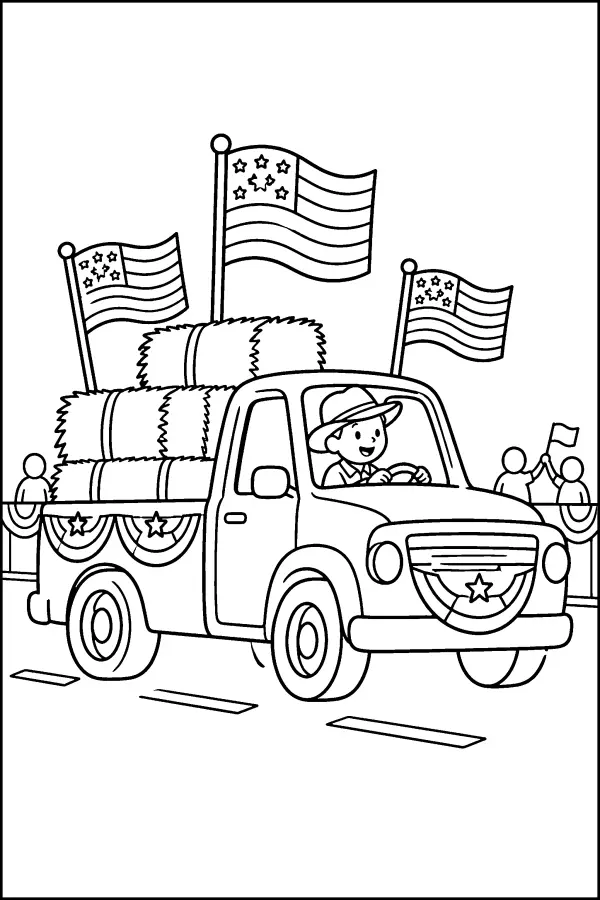 Hayride Parade Truck