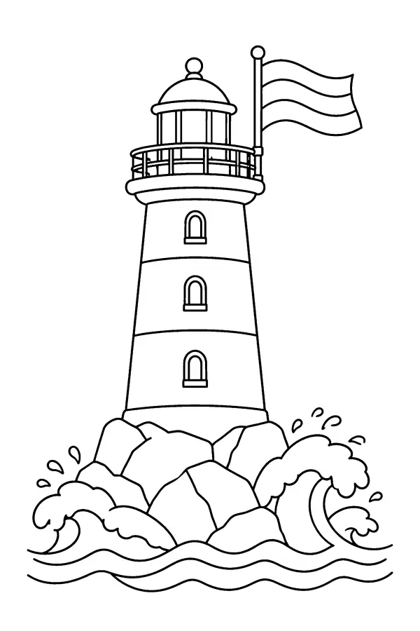 Lighthouse Flag Watch