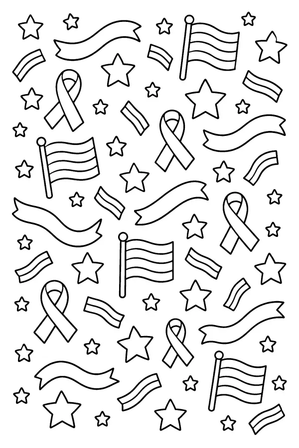 Patriotic Pattern Mix