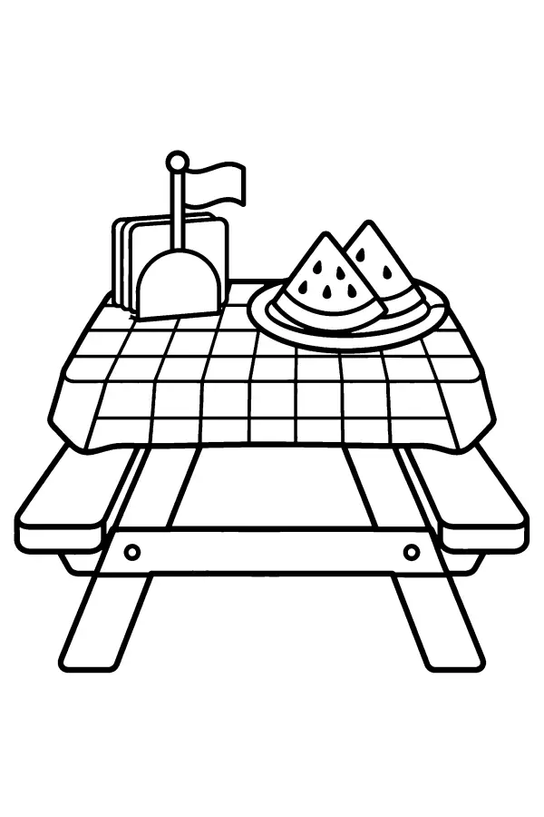 Picnic Table Treats