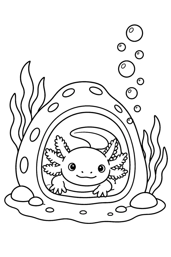 Axolotl Cave Rest