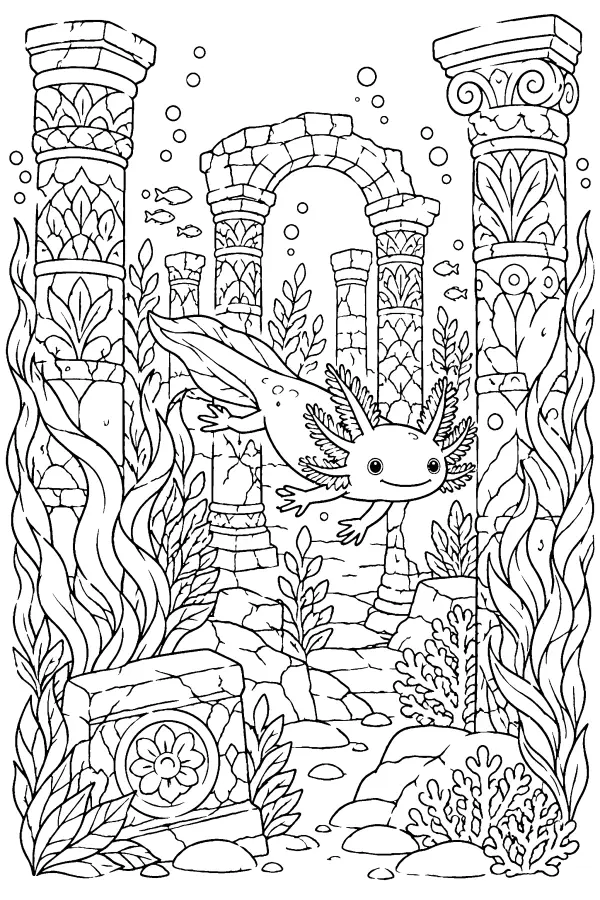 Axolotl Ruin Drift