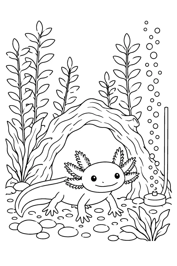 Axolotl Under Arch