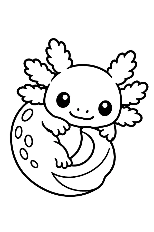 Curled Axolotl