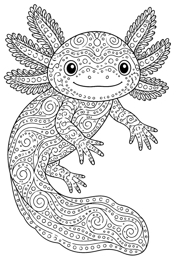 Doodle Axolotl