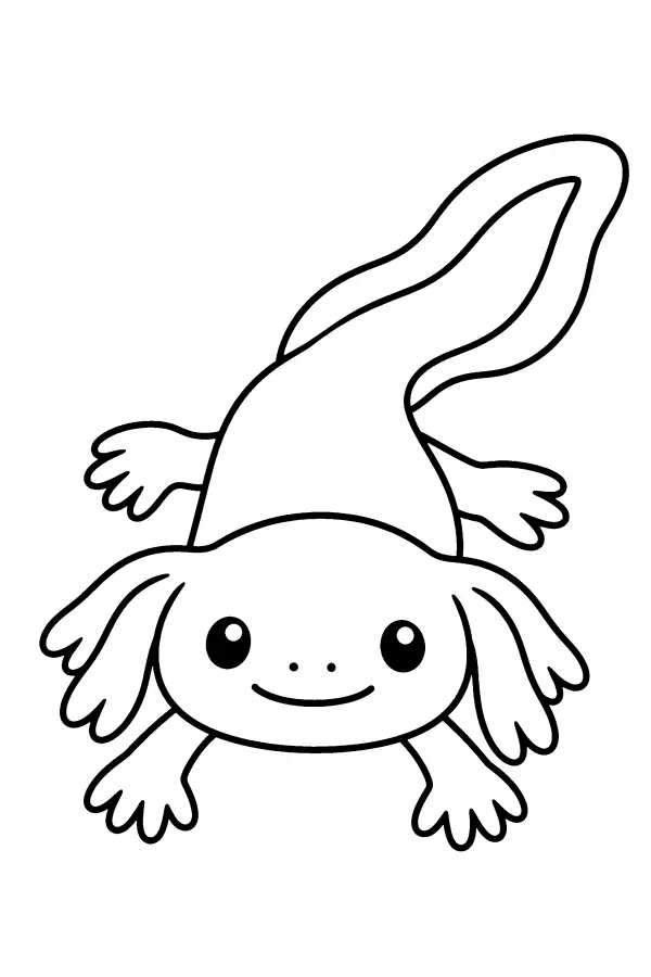 Long Tailed Axolotl