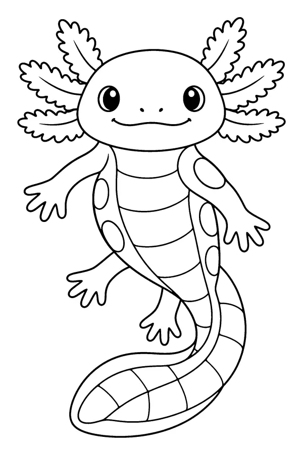 Patterned Axolotl
