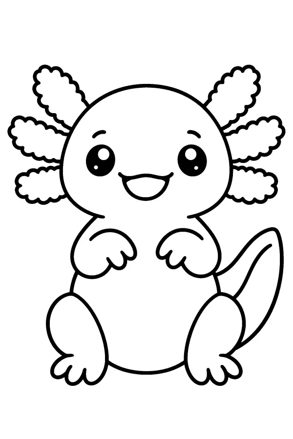 Smiling Axolotl