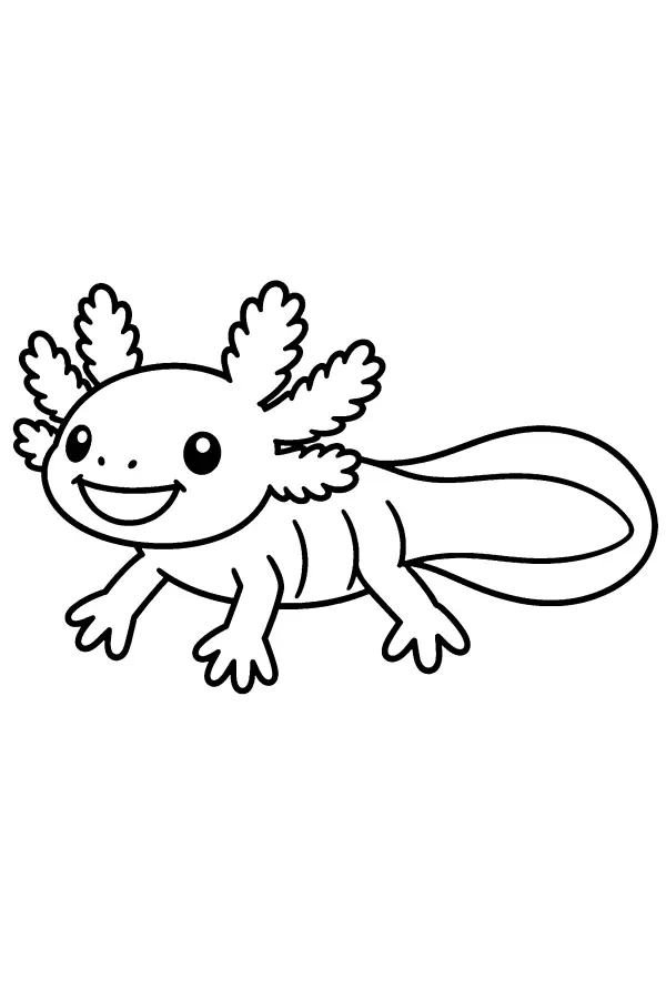 Smiling Axolotl