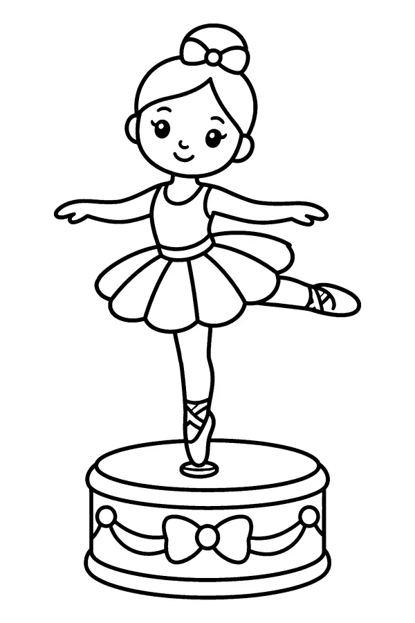 Ballerina Music Box