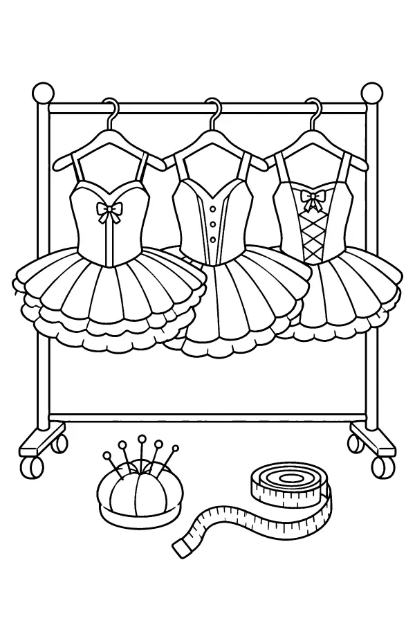 Ballet Costume Rack