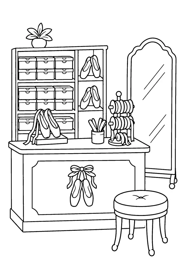 Ballet Shop Counter