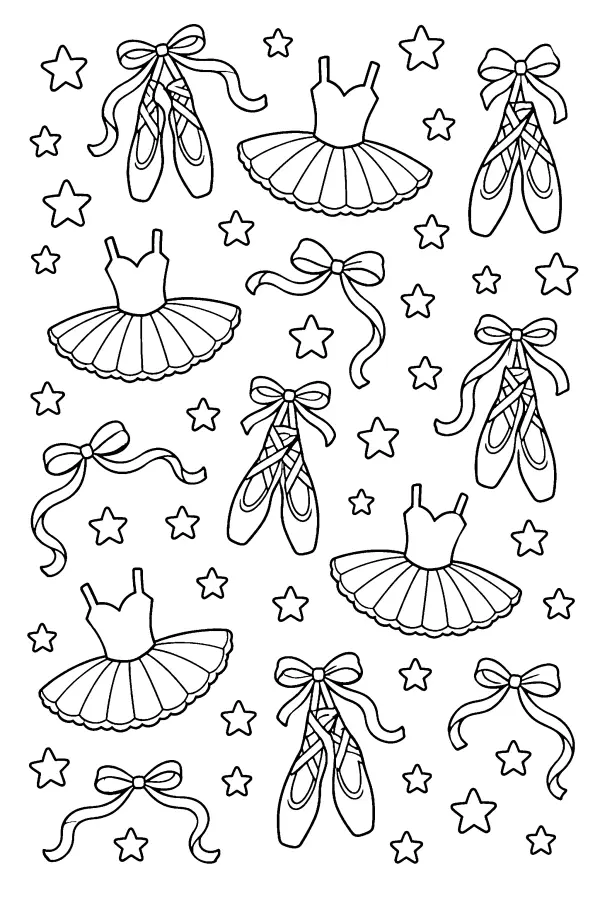 Ballet Stars Pattern