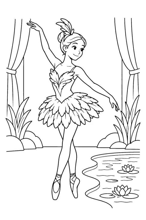 Feathered Lake Dance