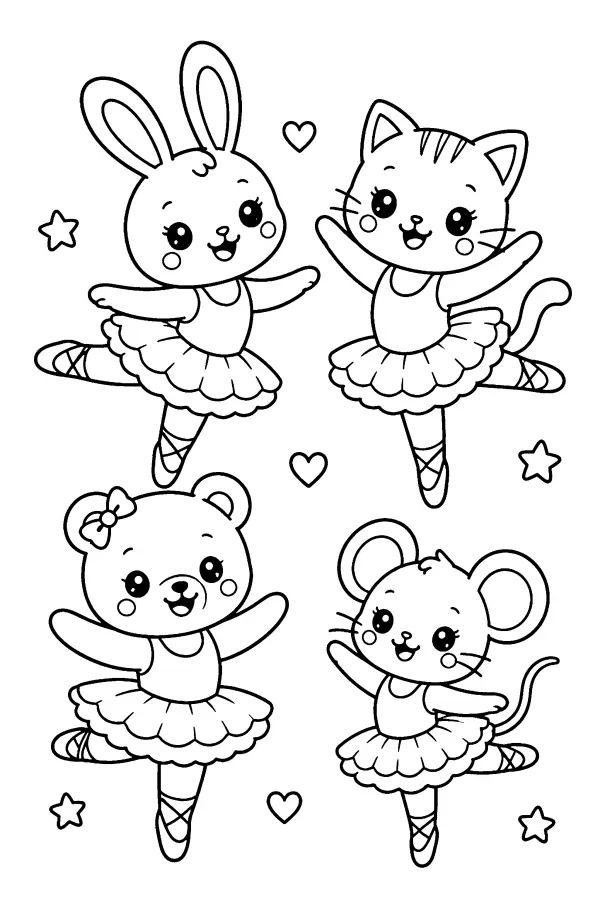 Kawaii Ballet Quartet