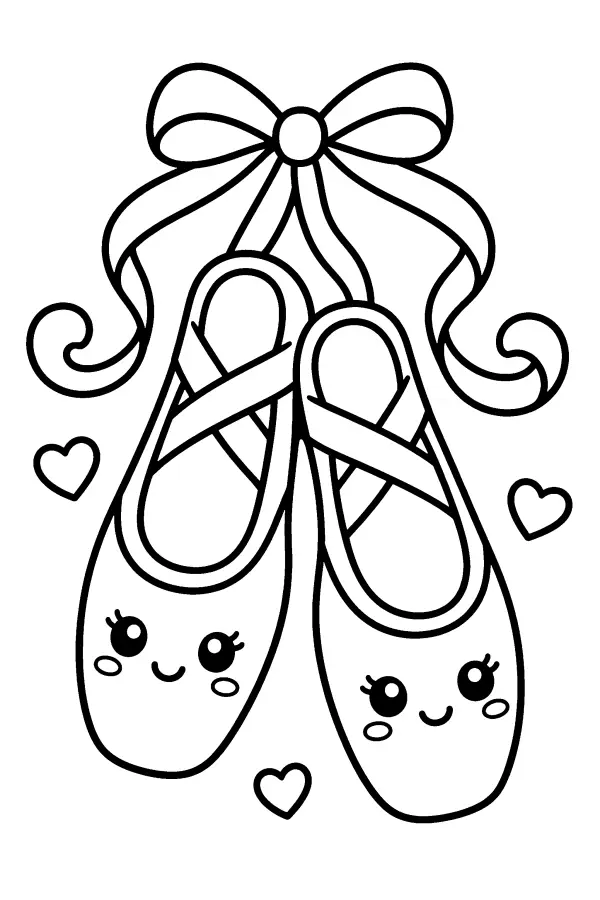 Kawaii Ballet Slippers