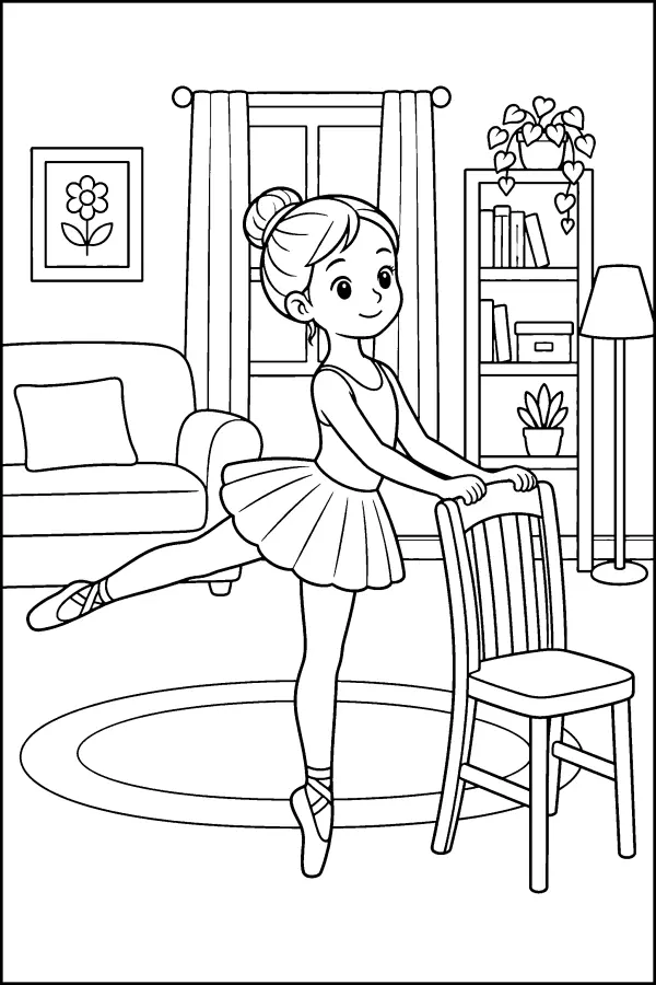 Living Room Ballet Practice