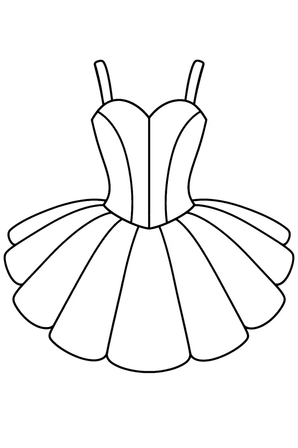 Patterned Tutu Dress