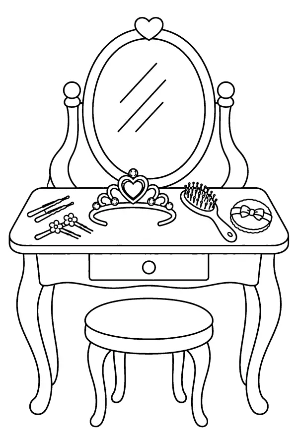 Vanity Table Set