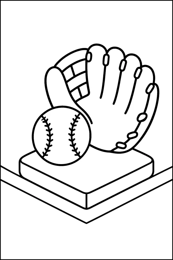 Ball and Glove Base