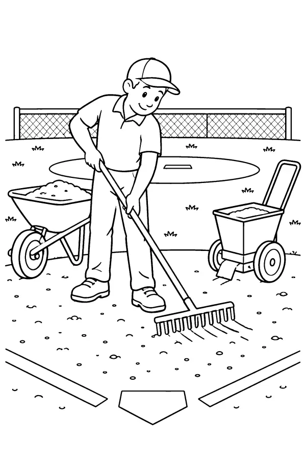 Raking The Infield