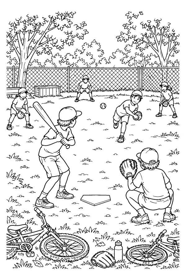 Sandlot Ballgame