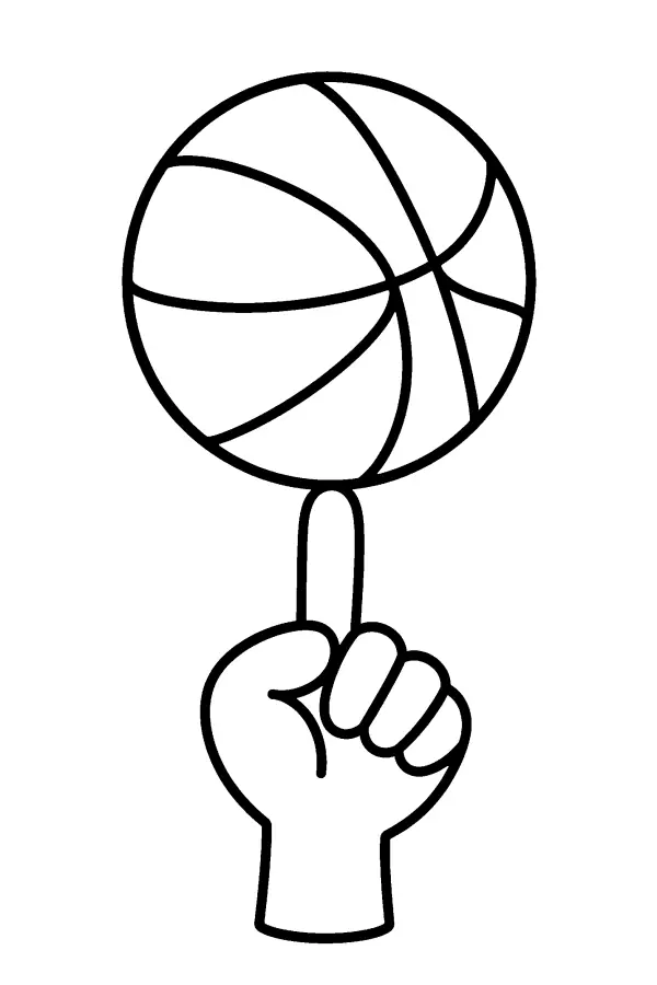 Ball On Finger
