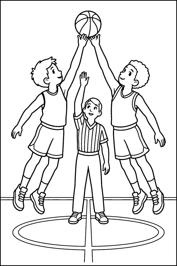 Jump Ball Tipoff