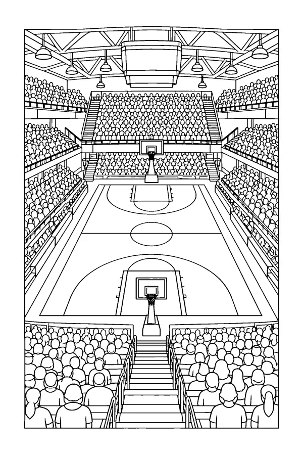 Packed Gym Arena