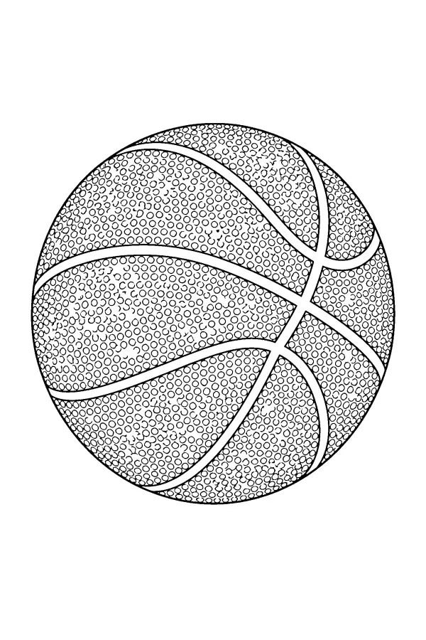 Pebbled Basketball