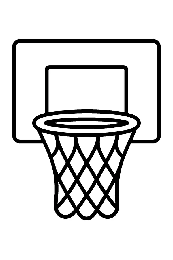Plain Backboard Hoop