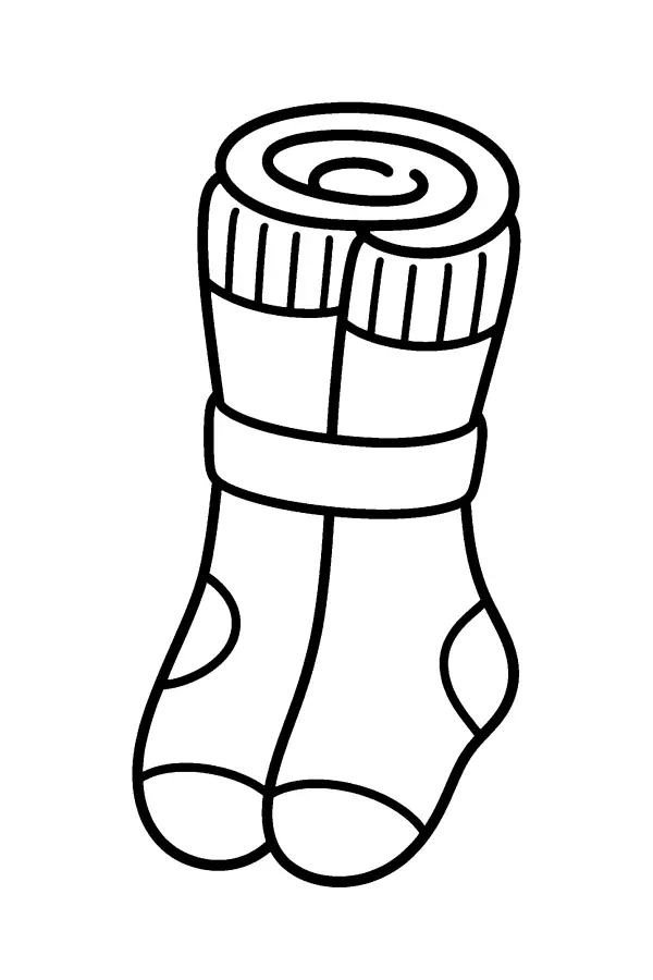Rolled Tall Socks