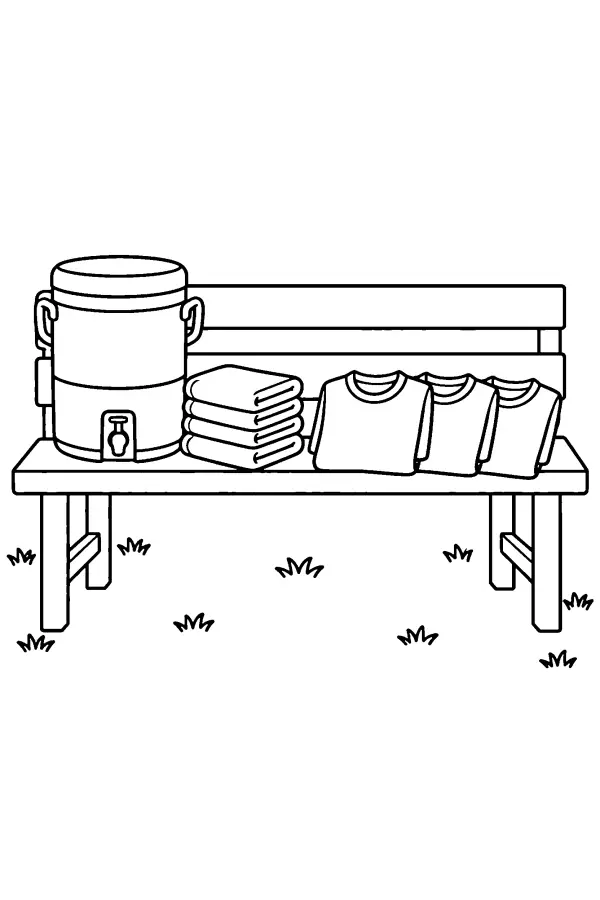 Sideline Cooler Bench