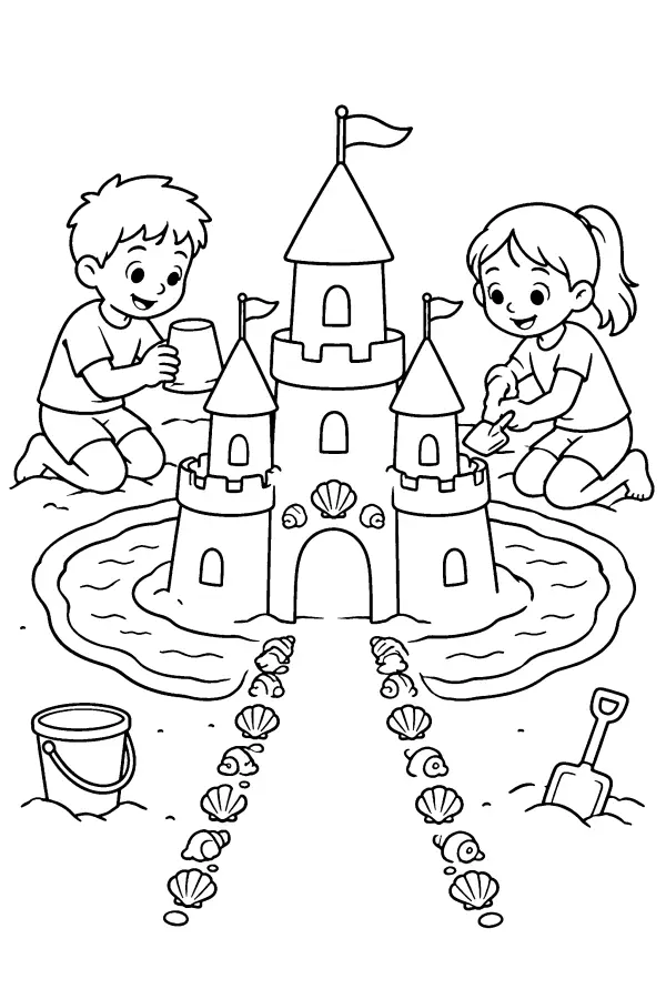 Beach Castle Builders