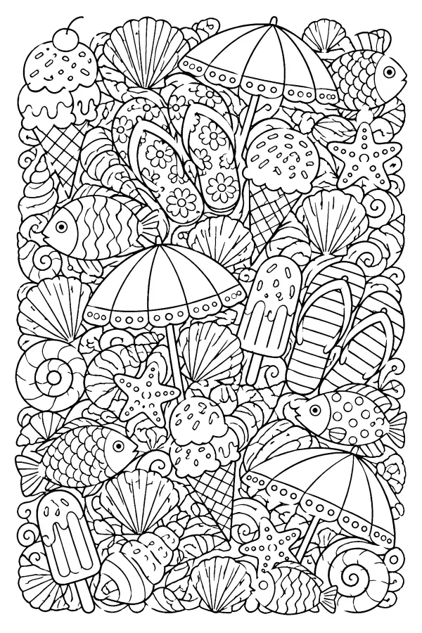 Beach Doodle Mix
