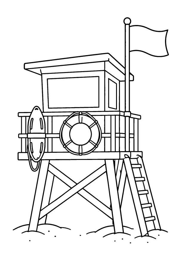 Lifeguard Tower Lookout