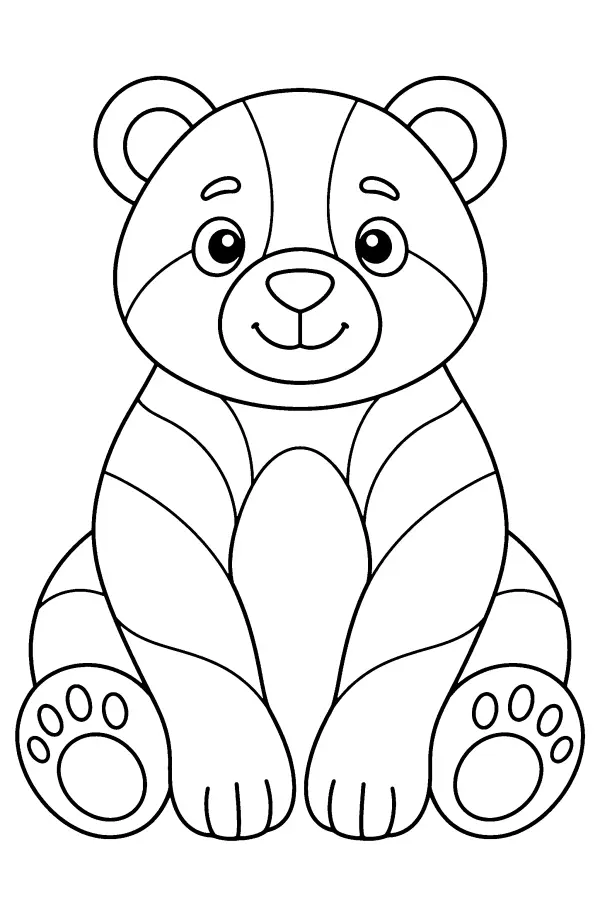 Patterned Bear