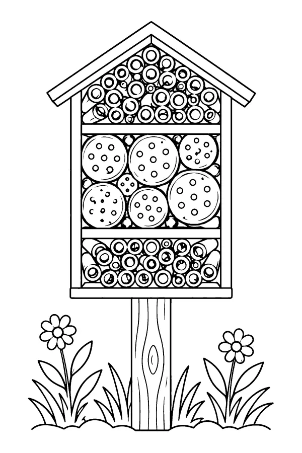 Bee House Habitat