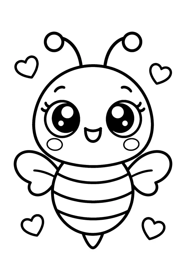 Heart Wing Bee