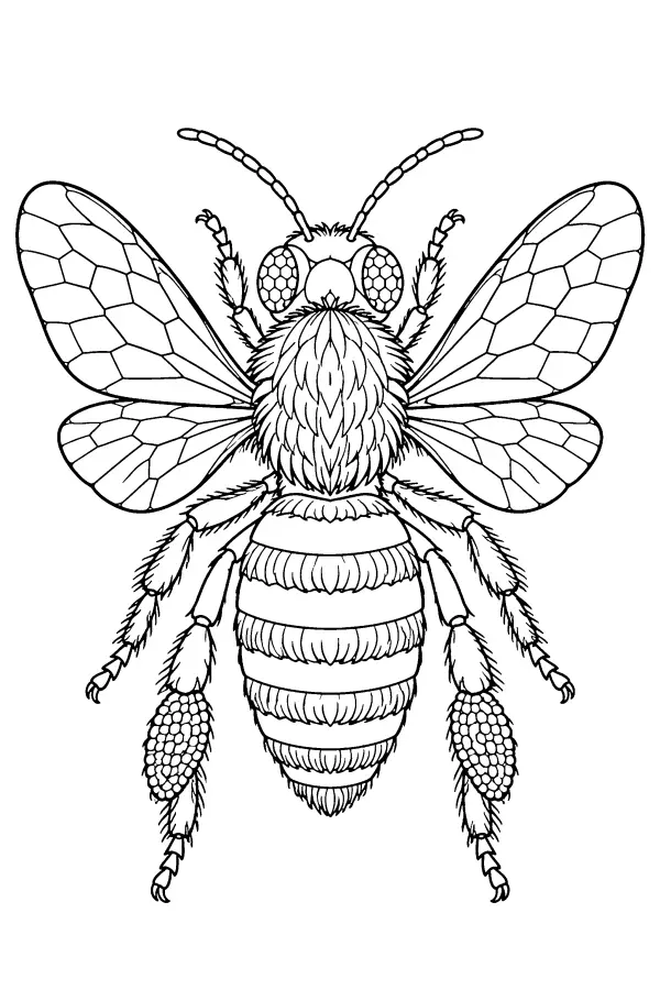 Honeybee Close Up