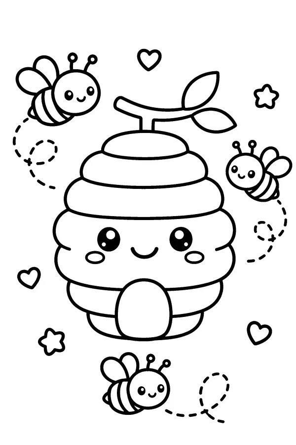 Smiling Hive Friends