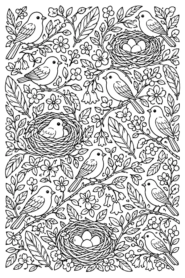 Bird Nest Garden