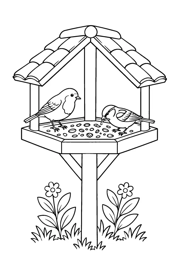 Bird Table Garden
