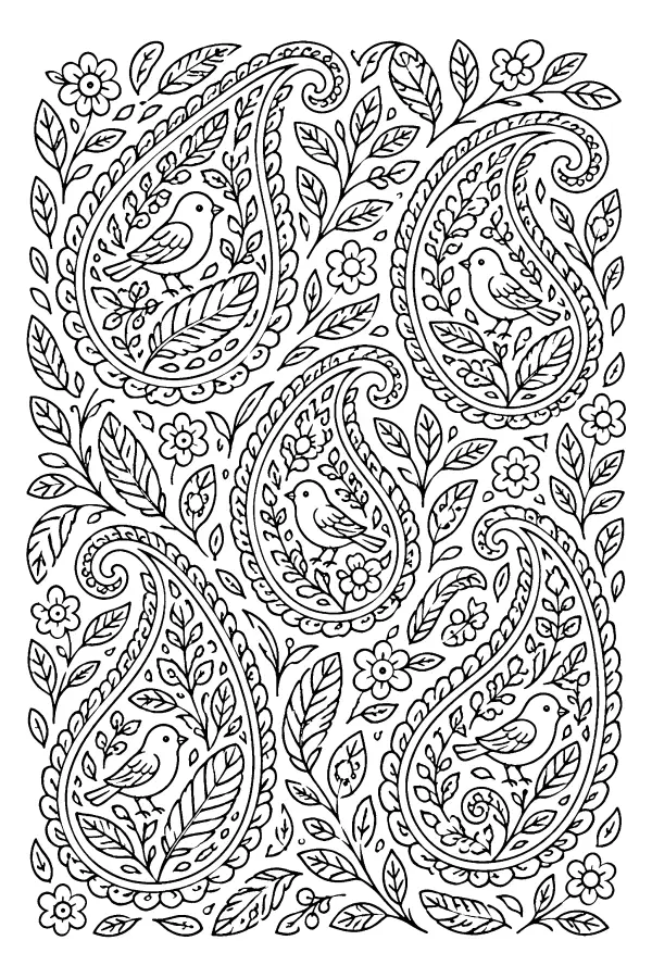 Paisley Bird Garden